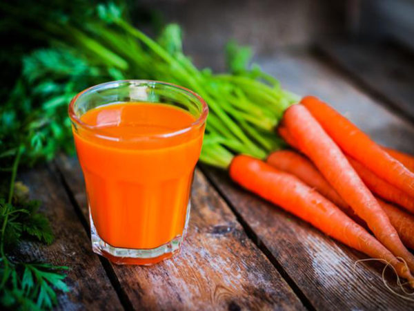 Морковь и морковный сок