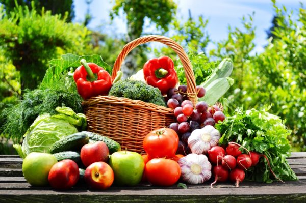 Овощи, фрукты и ягоды