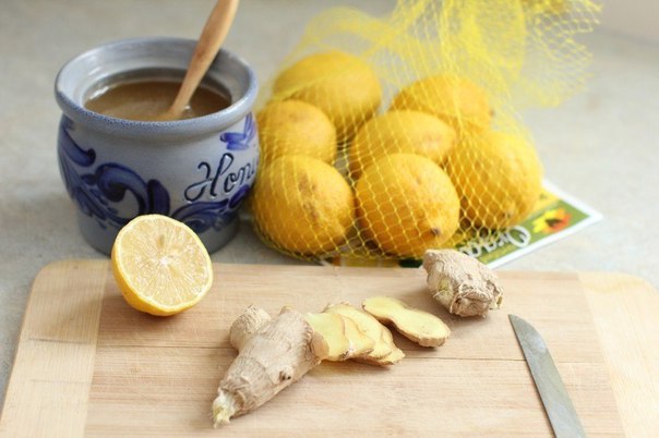 Лимонно-медовая имбирная смесь